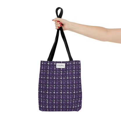 Feebee is Mad for Plaid - Purple (Tote- 3 sizes!)