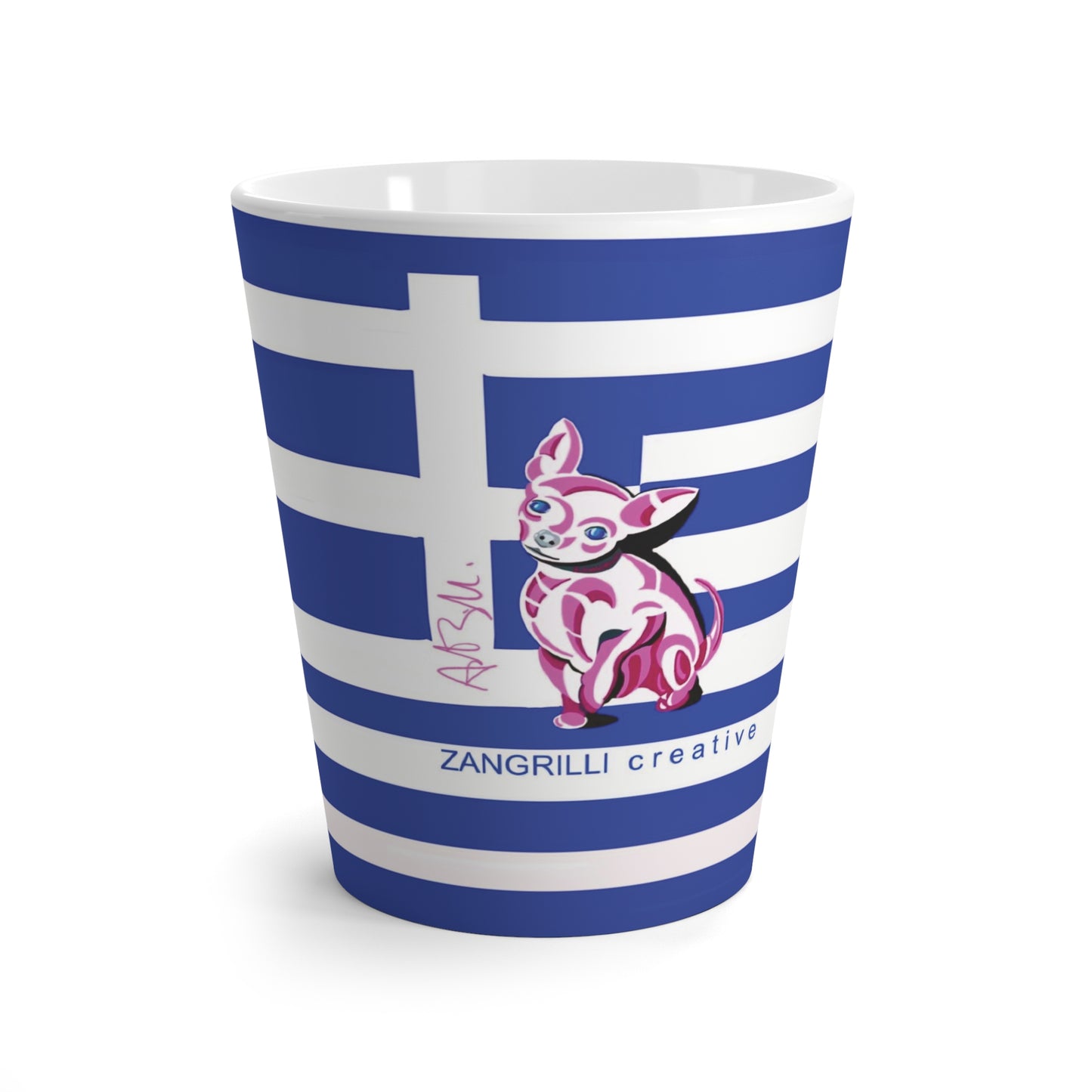 Feebee Goes to Greece (12 oz Mug)
